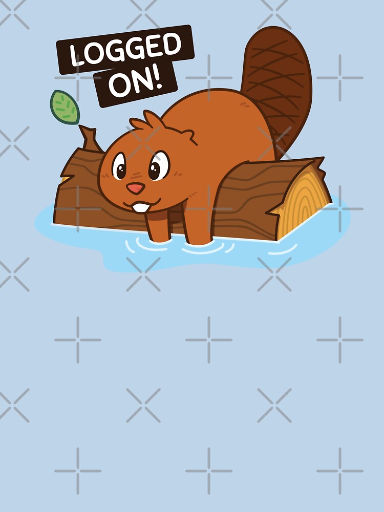 Logged On! Beaver by BuffaloPanic