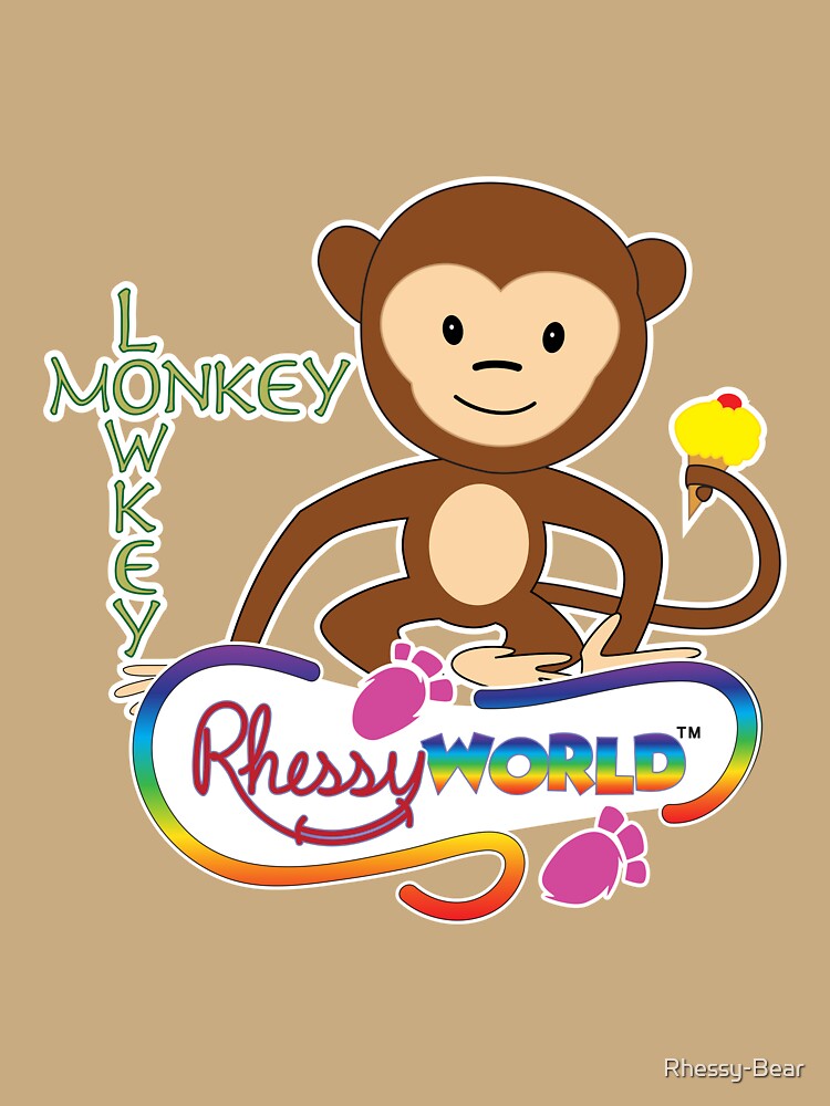 RhessyWorld Characters - Lowkey Monkey by Rhessy-Bear