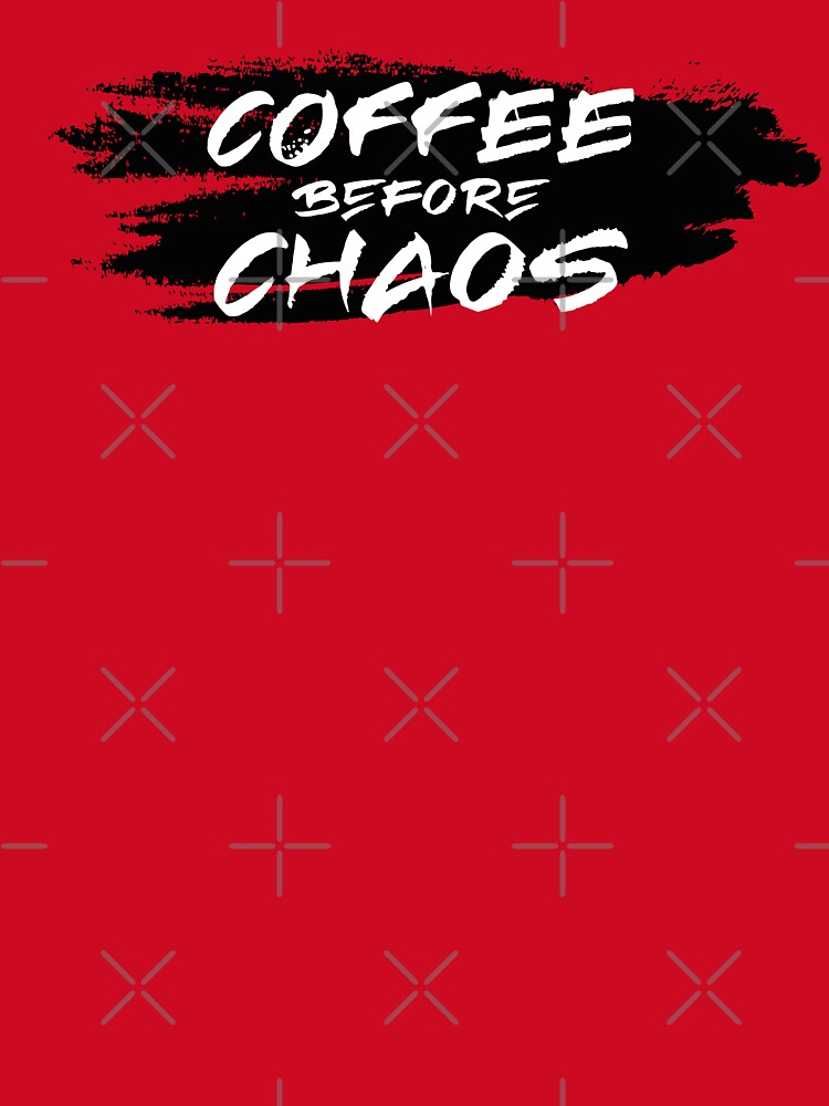 Coffee Before Chaos Red by PluckySquid