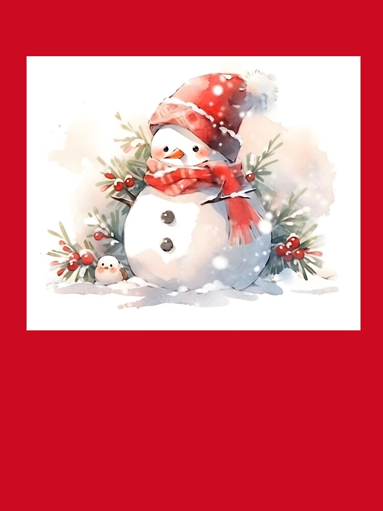 Winter Snowman by sstudioarts