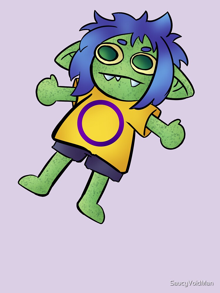 Intersex Pride Goblin by SandTrap Sorcery