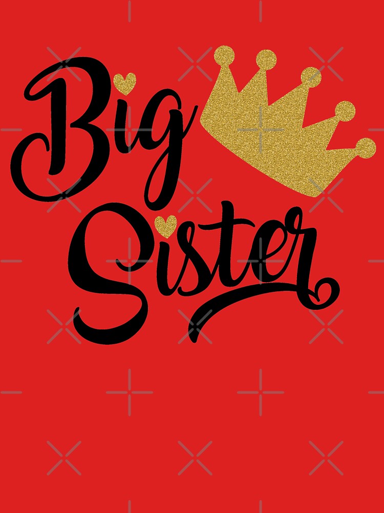 Big Sister with Princess Crown by Jandsgraphics