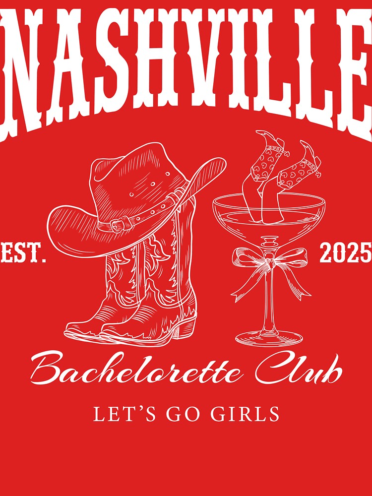 Nashville Bachelorette Shirt Rodeo Cowgirl Western Bride Party Tee by LessIsLoud