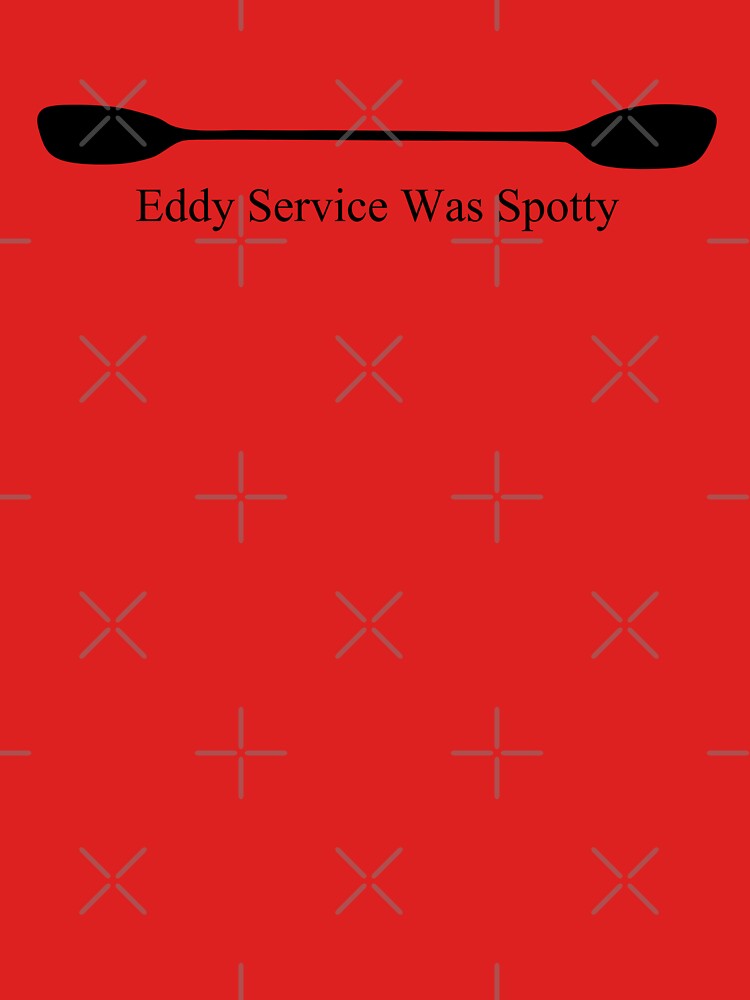Eddy Service Was Spotty Kayak Paddle by Esskay Designs