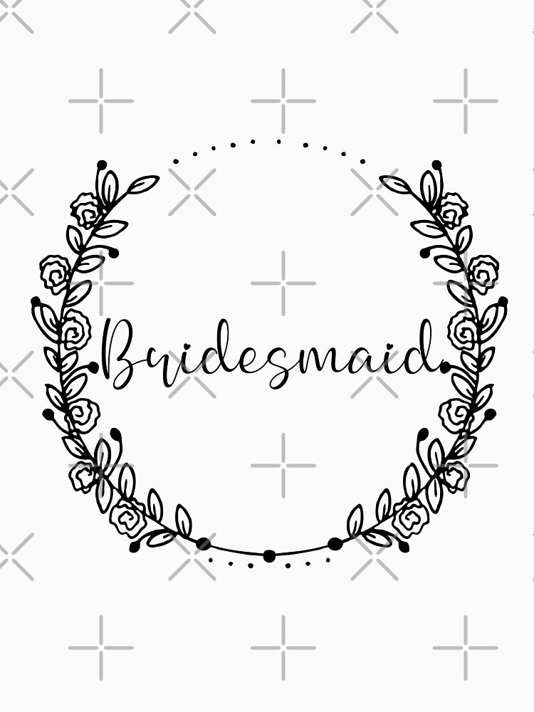 Bridesmaid Sticker by EvyStickersx