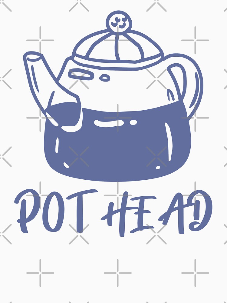 Pot Head design for coffee lovers by PunMan Army