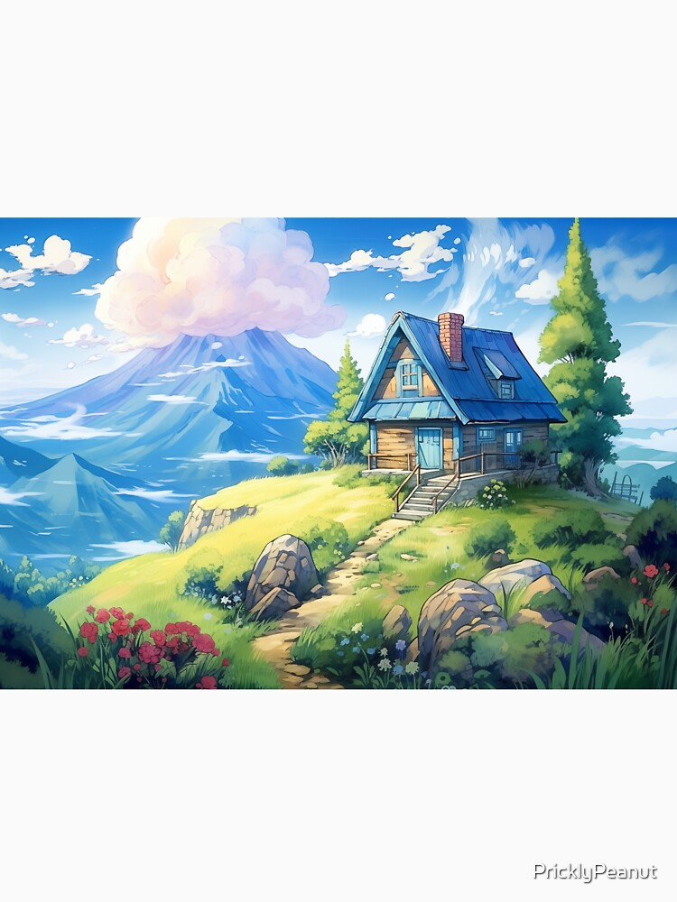 Fantasy cabin by PricklyPeanut