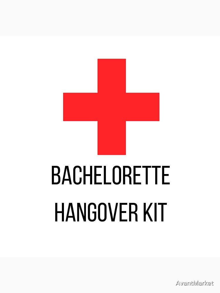 Bachelorette Hangover Kit by AvantMarket