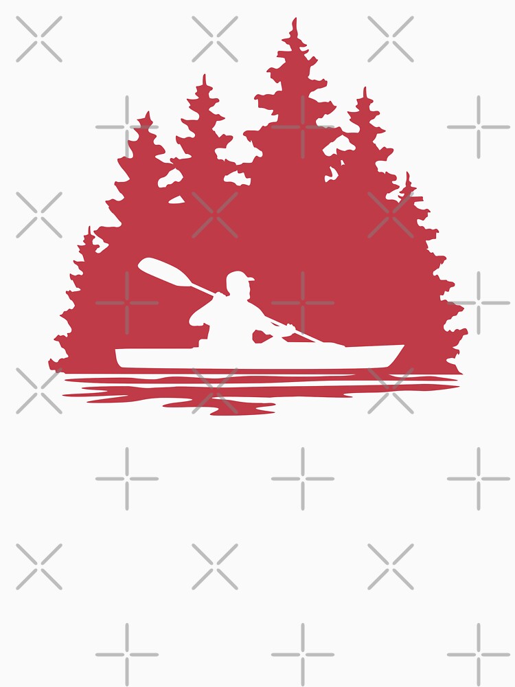 Silhouette of Kayaker Paddling by Sam Morrison