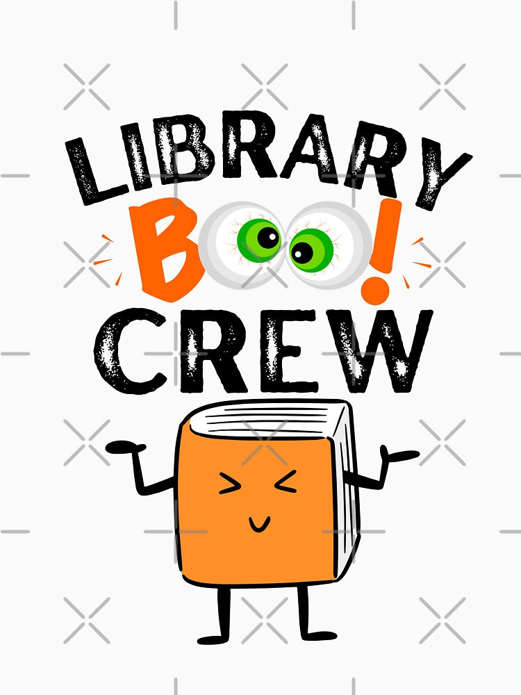 Library Boo Crew Halloween by sunlightdesign