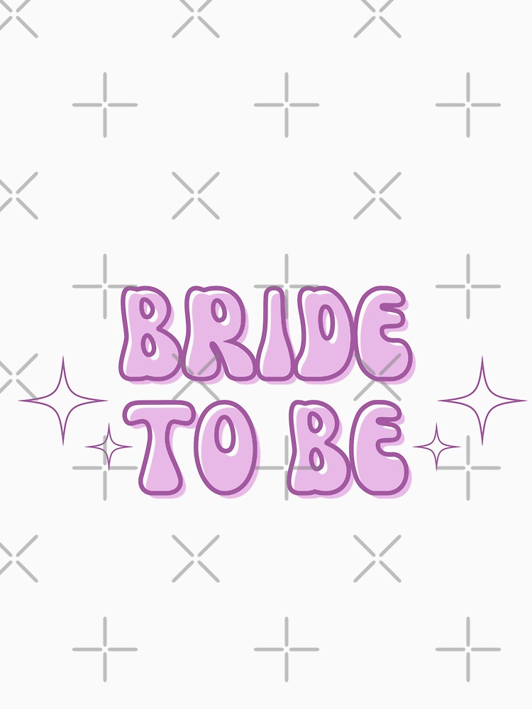 Bride To Be in Purple by Alli Marie Designs