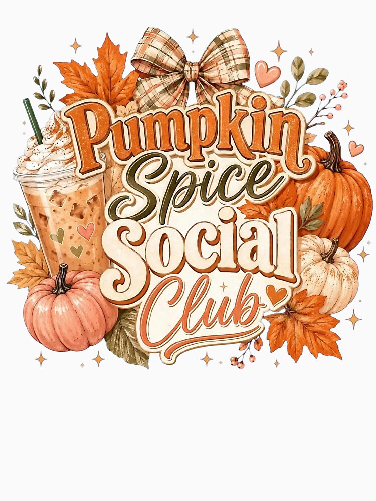 Pumpkin Spice Fall Vibes and Coffee by The Hyperfixation Station