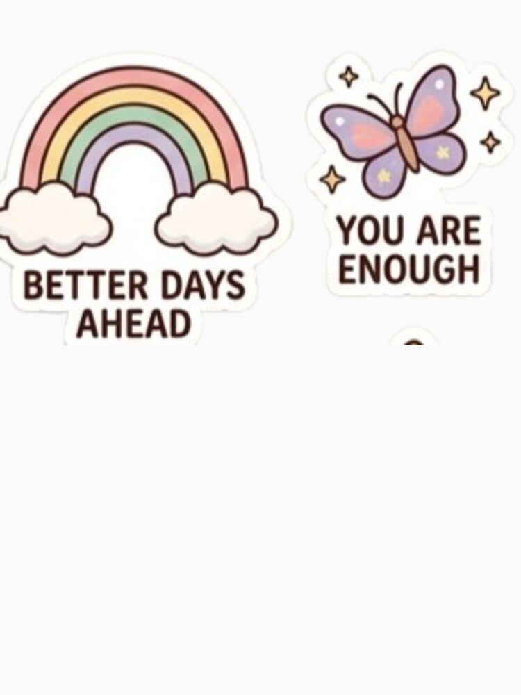 Healing Era Sticker | Soft Girl Aesthetic butterfly | Self Love Trendy Design by Velora Design