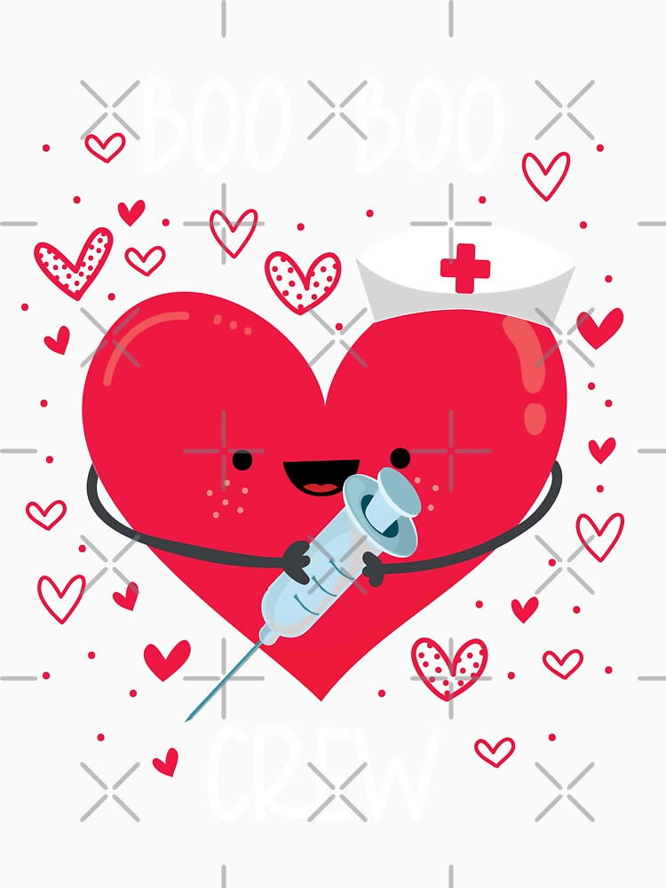 Nurse Boo Boo Crew Valentines by Respire2020