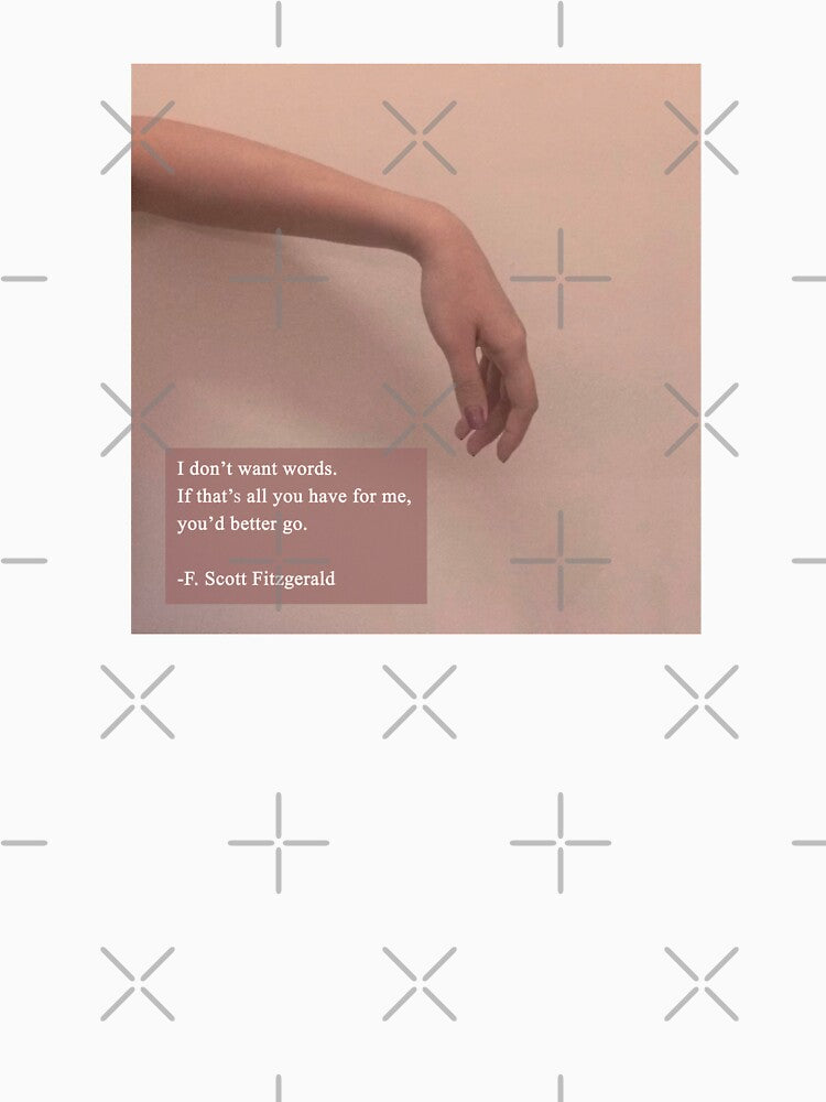 Romantic Academia F. Scott Fitzgerald Quote by lovartxin
