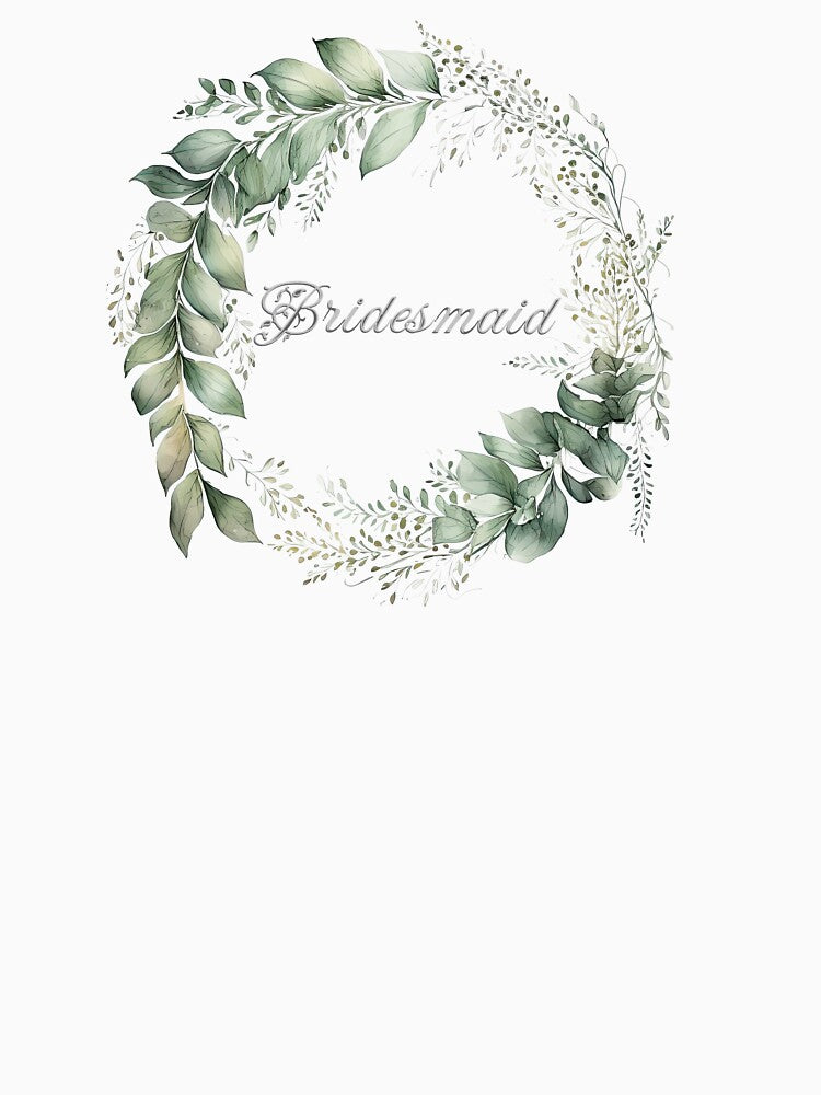 Bridesmaid & Wreath by Gildenburg