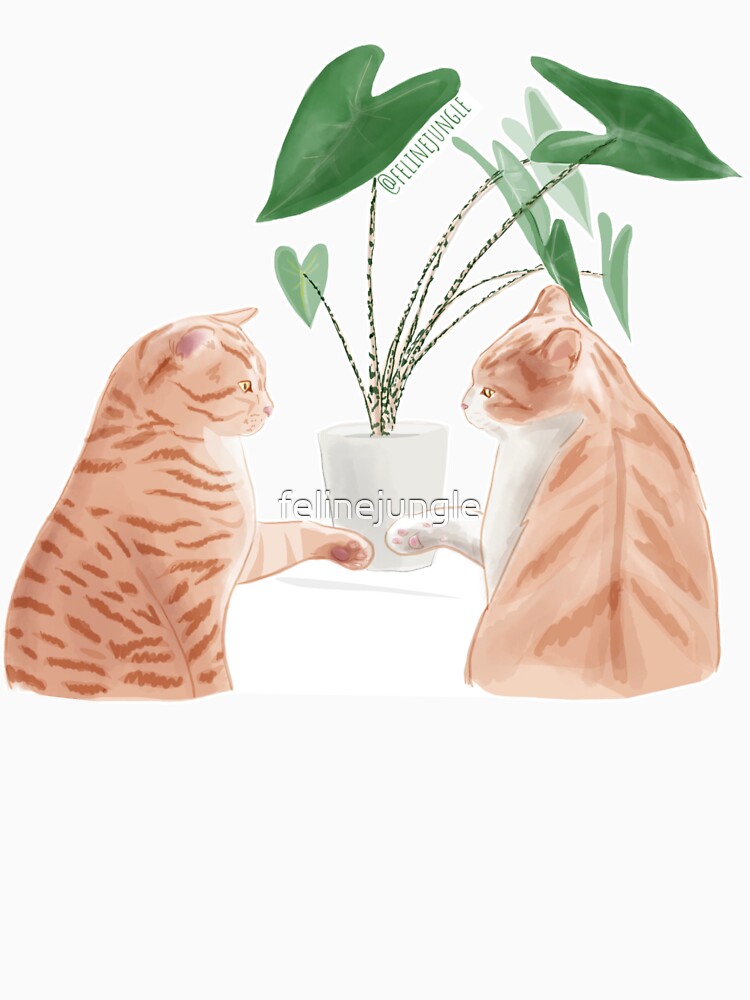 Orange Cats at Home by felinejungle