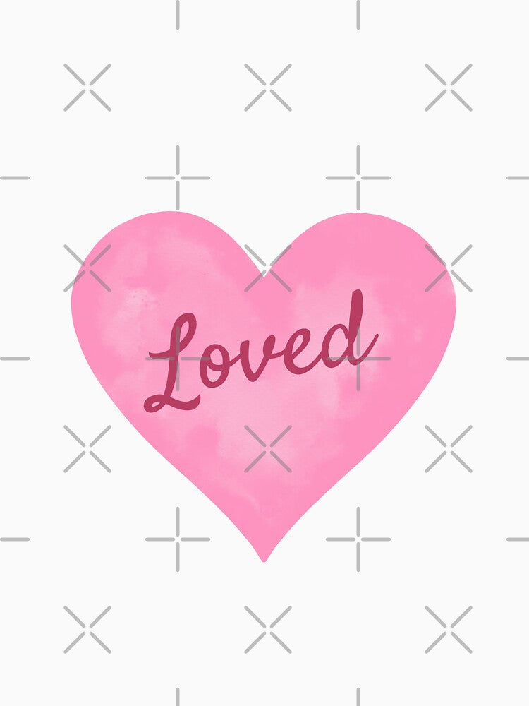 You Are Loved Heart by catiebird95