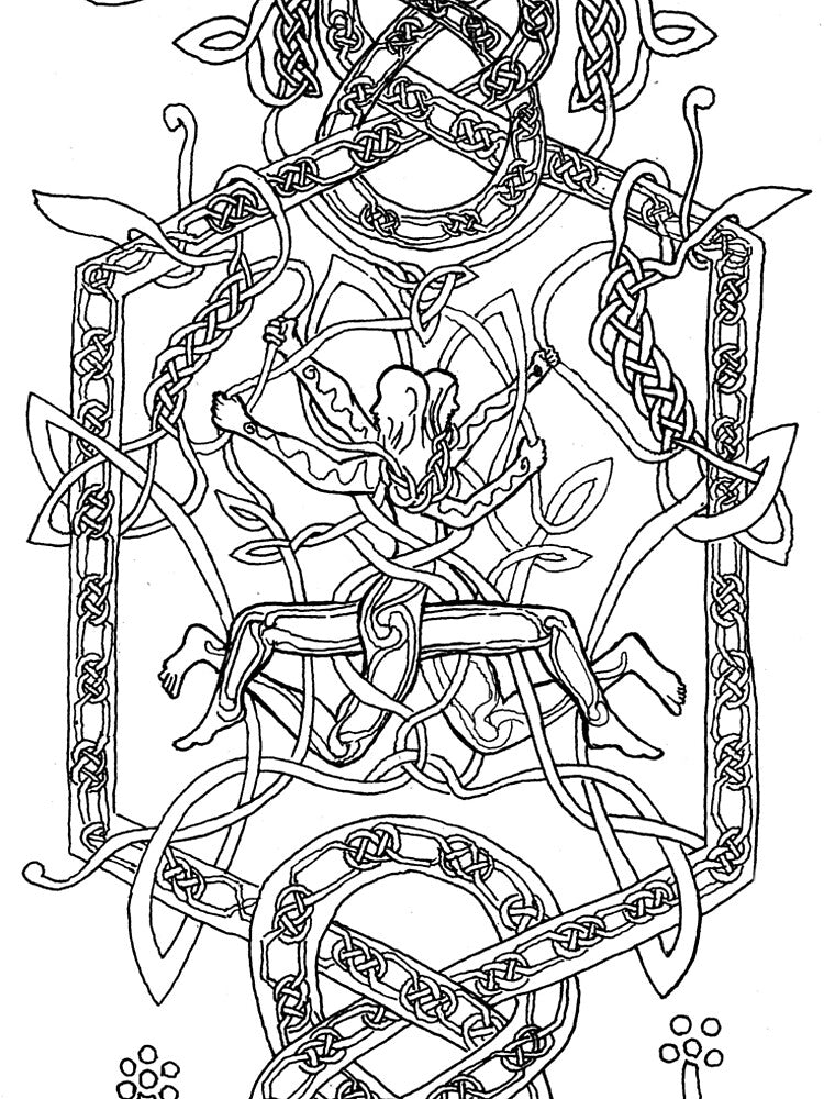 Celtic pattern with gender friendship by artisterik