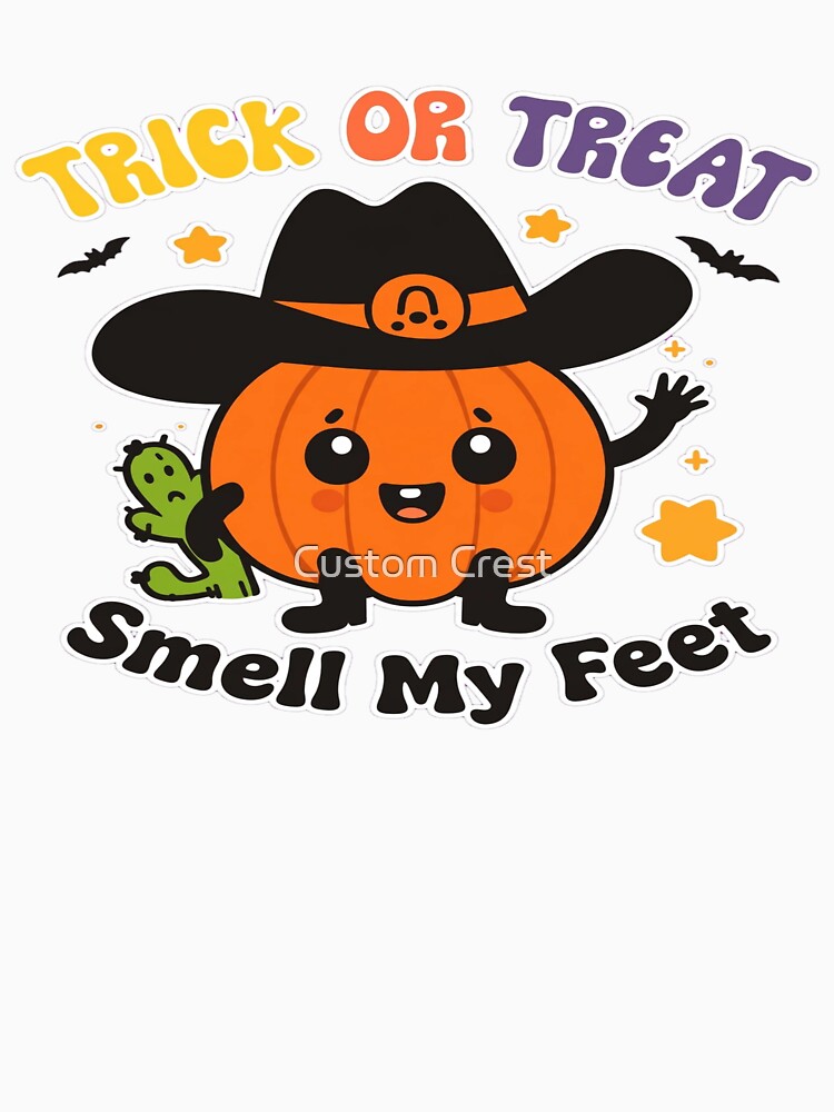 Cute Boo Crew Halloween Spider Web Spooky Art by Custom Crest