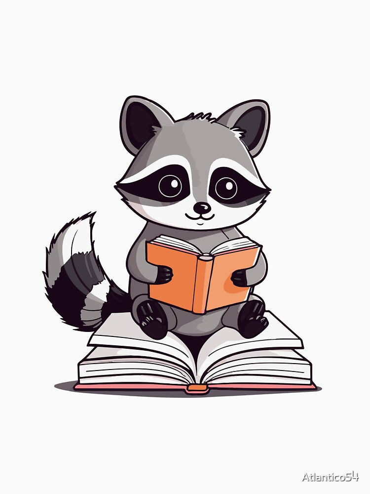 The Library Raccoon by Atlantico54