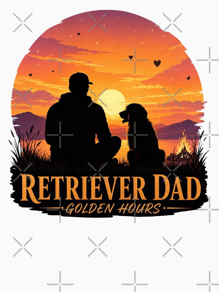 Retriever Dad Golden Hours by zoughlal