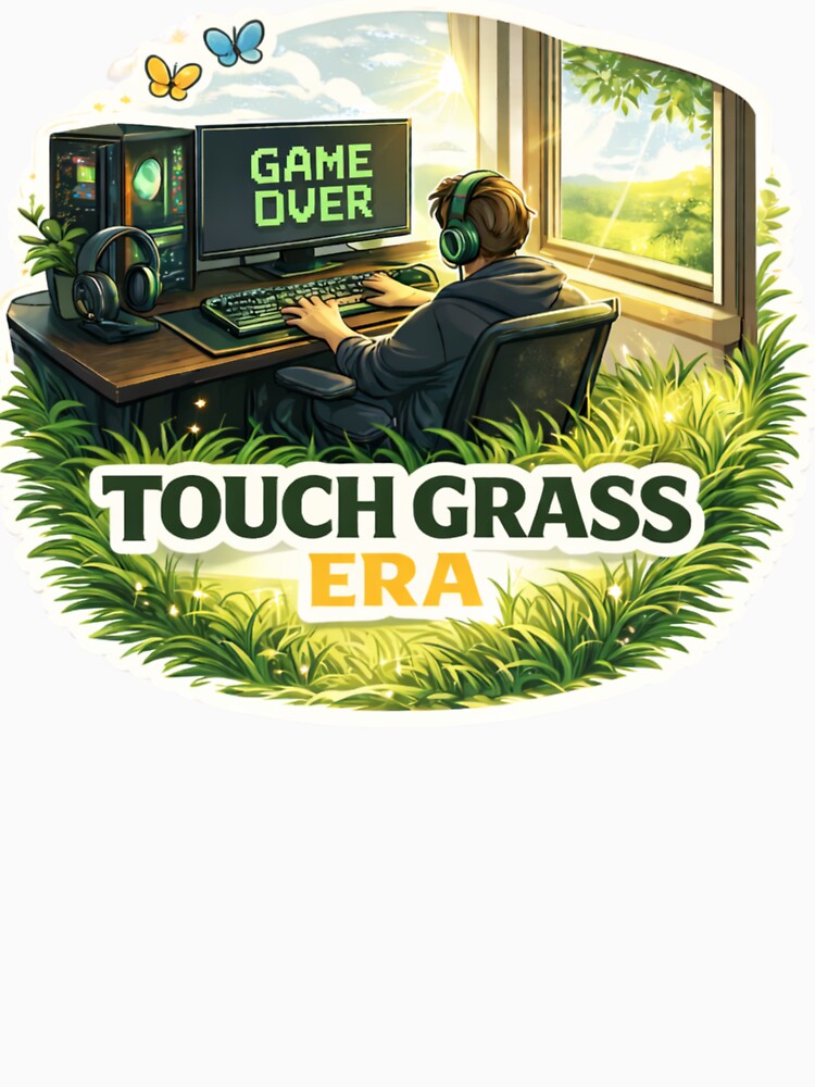 Touch Grass Era Funny Game Meme by Michalsky99
