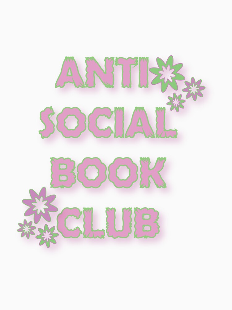 Anti social Book Club by FableAndThread