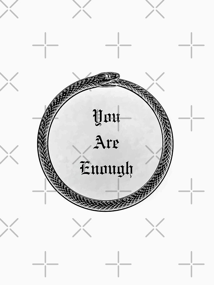 You Are Enough (Snake Circle) by catiebird95