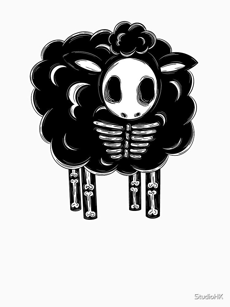 Skeleton Sheep by StudioHK