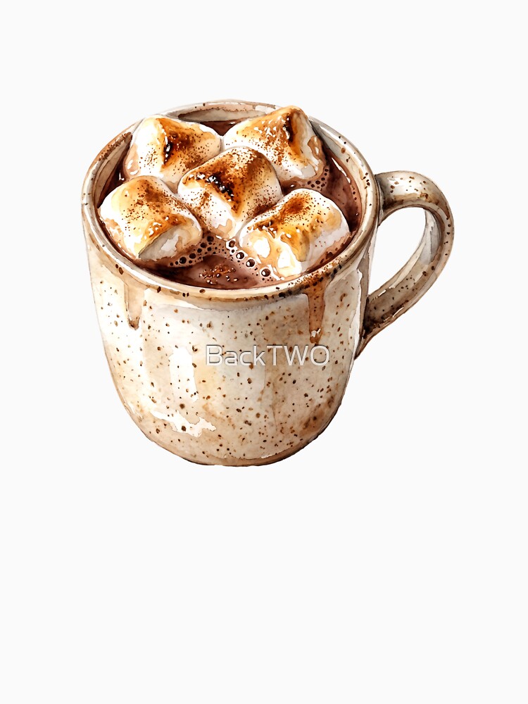 Cozy Hot Cocoa Après Ski - Winter Mountain Drink Design by BackTWO