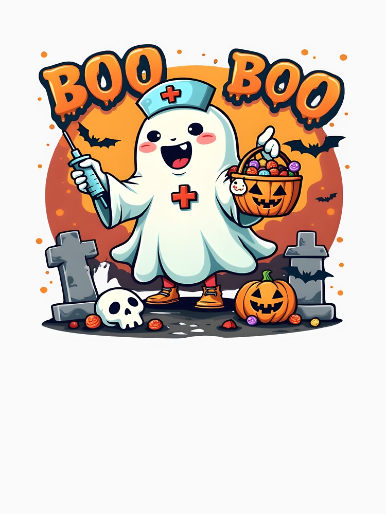 Boo Boo Nurse: Halloween Ghostly Vibes by Craft99