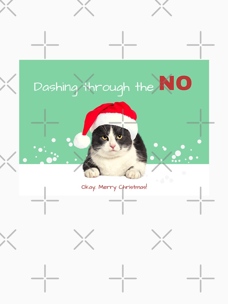 Christmas hater cat lover by littlehapa