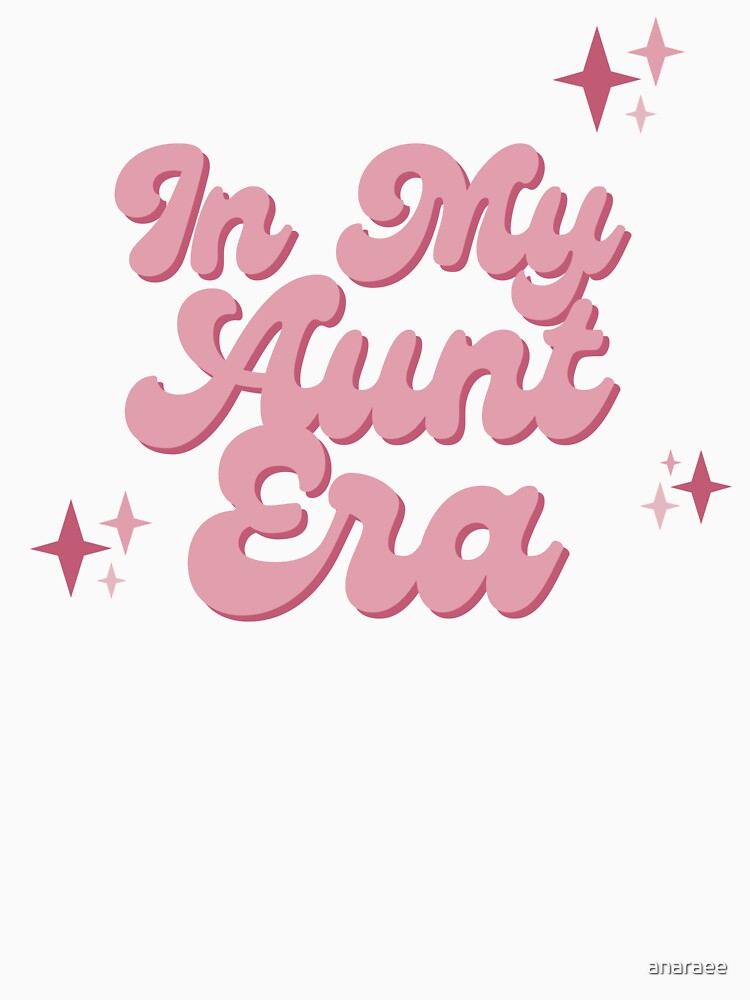 In My Aunt Era Pink Retro by anaraee