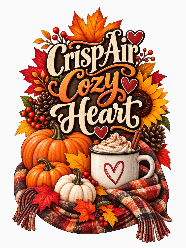 Crisp Air Cozy Heart by RockitBaby