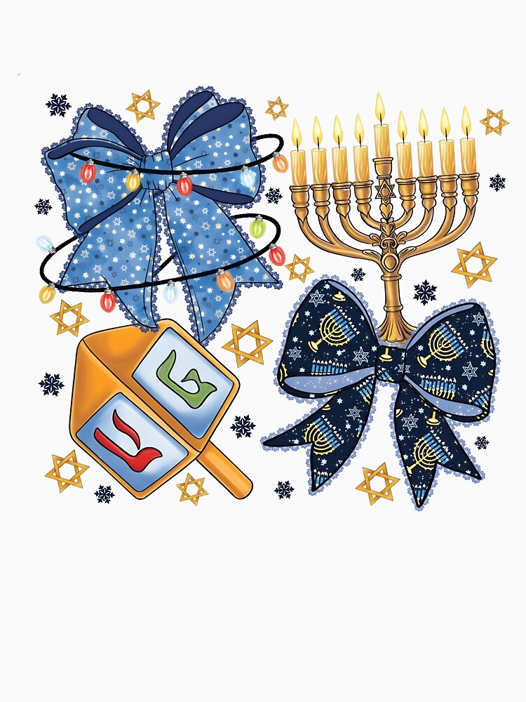 Hanukkah Coquette Bow by adoslavduse