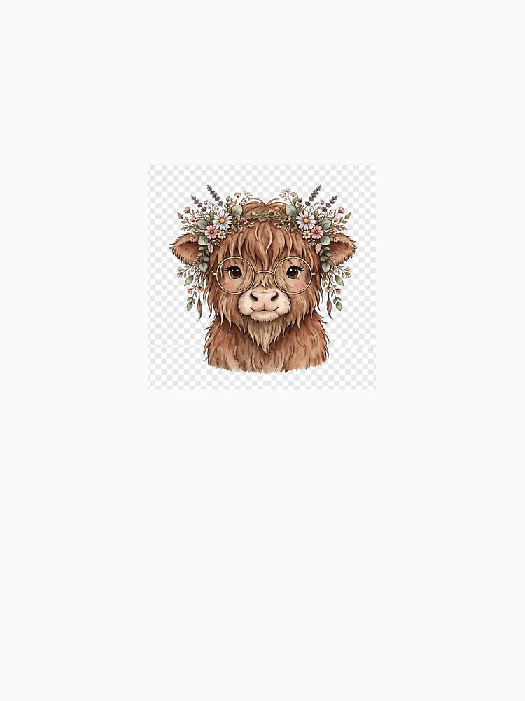 Highland cow funny image by carlsmart1