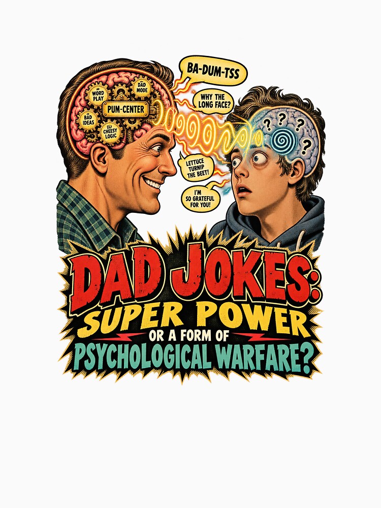 Dad Jokes: Super Power or Psychological Warfare? by Mystik-Media