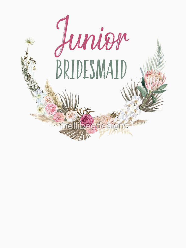 Junior Bridesmaid by mellibeedesigns