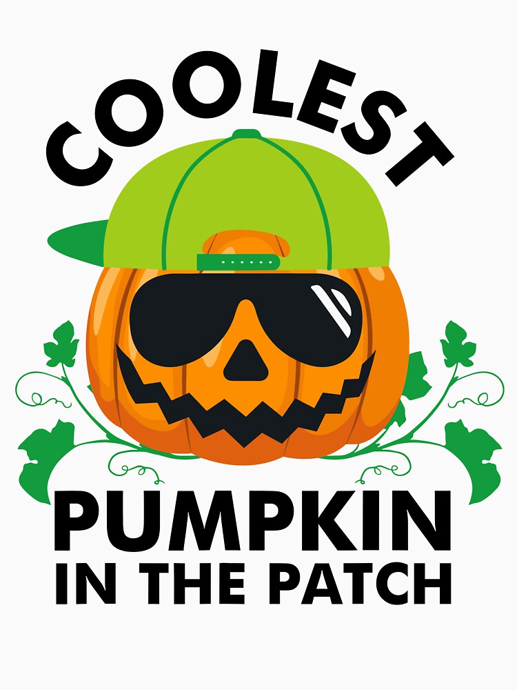 Coolest Pumpkin in the Patch Halloween Jack-o'-Lantern by RDGNR