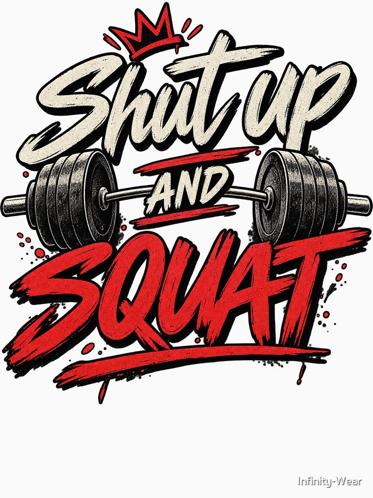 Shut up and squat by Infinity-Wear