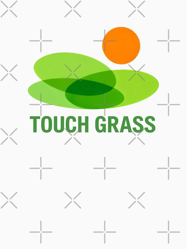 Touch Grass Outdoor Adventure Mental Wellness by SplashTastic