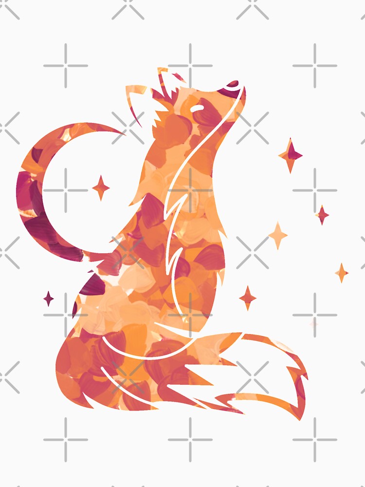 Night Fox - Orange by Whimnots