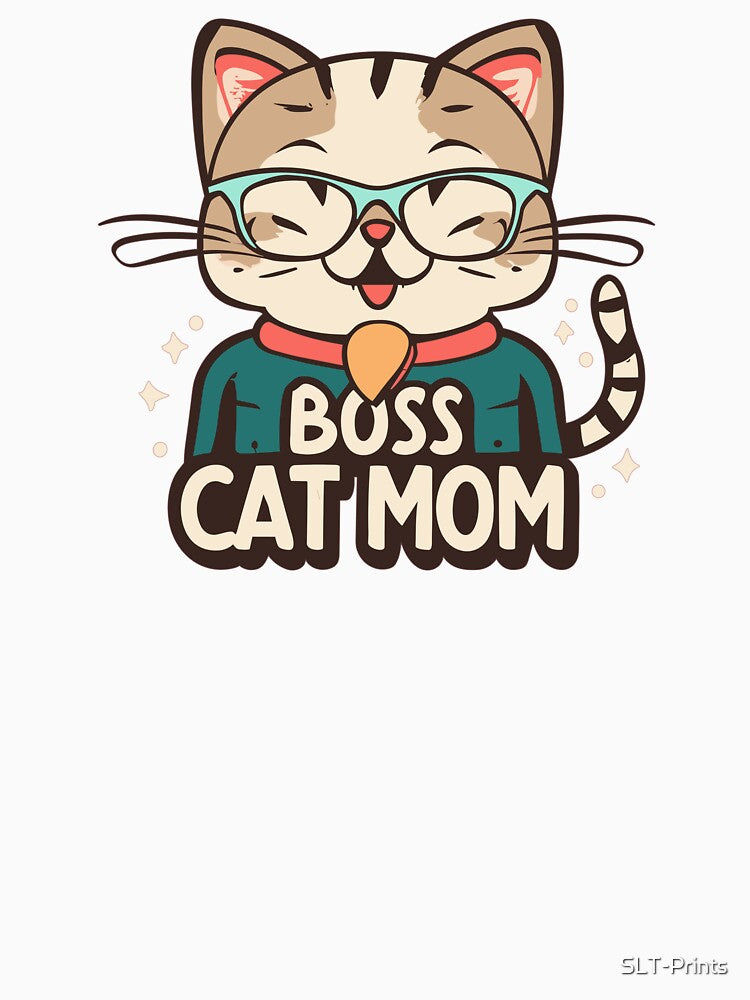 Boss Cat Mom by SLT-Prints
