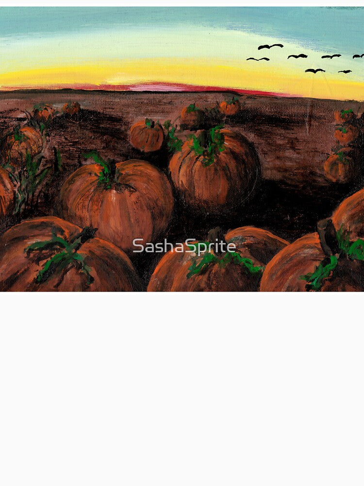 Pumpkins at Sunset by SashaSprite