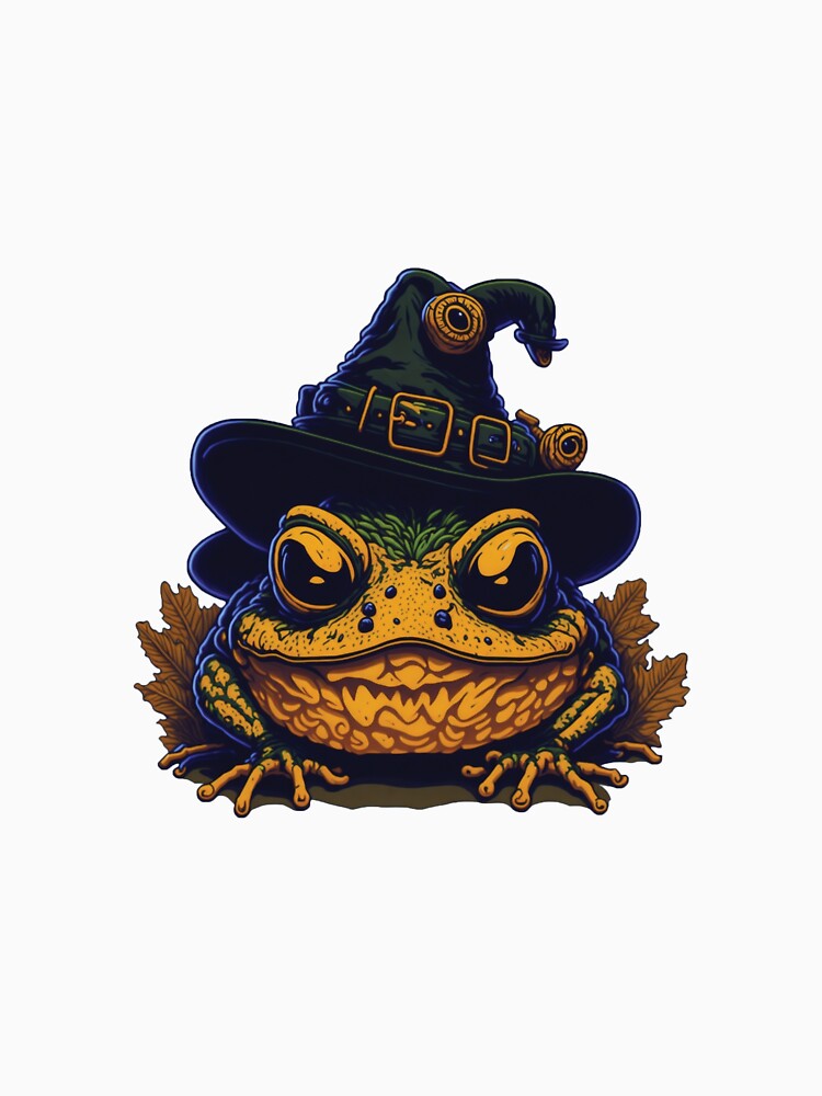 Spooky Halloween frog by SketchHue