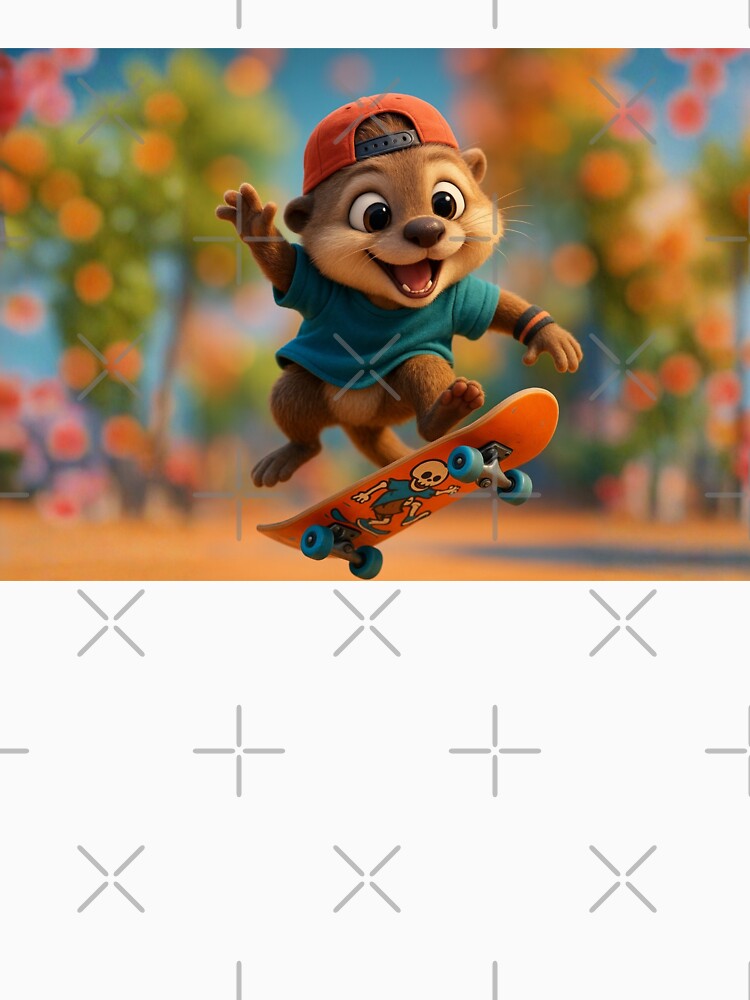 Skater River Otter by Sillytoe