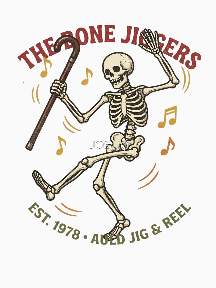 Funny Dancing Skeleton Halloween by JOSUQ