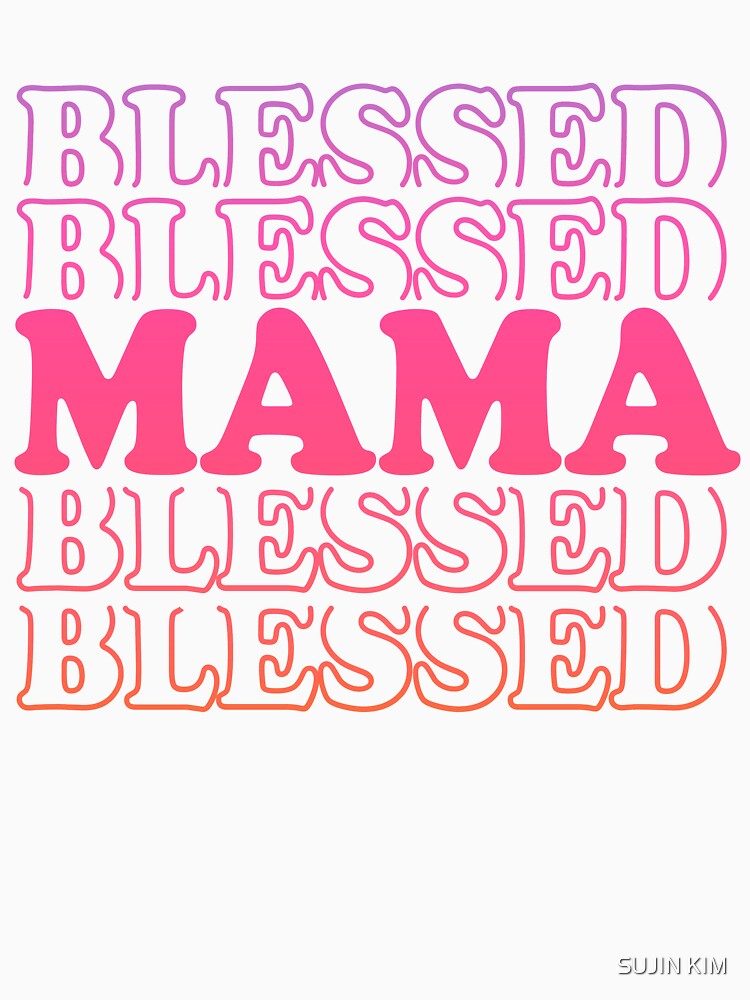 Retro Pink Blessed MAMA by SUJIN KIM