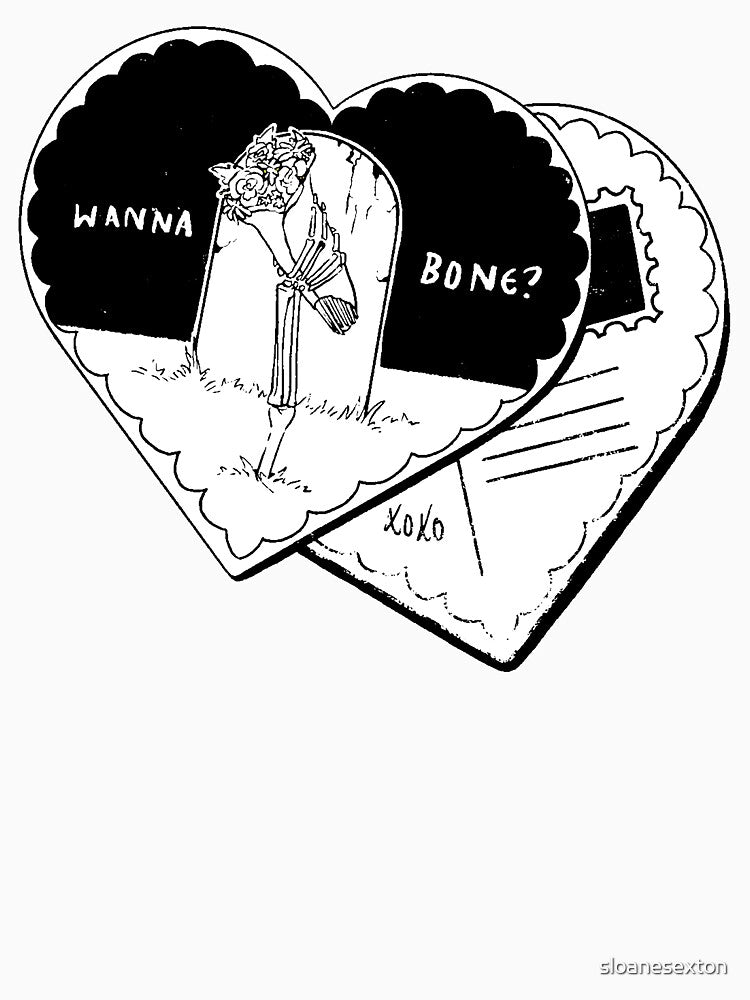 Halloween Valentine - Black by sloanesexton